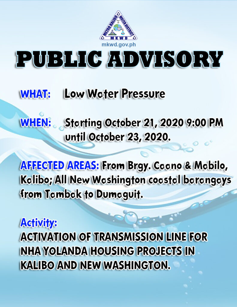public advisory 102120